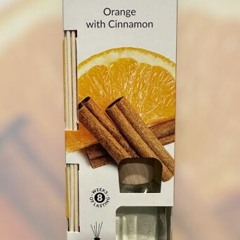 Diffuseur d'Arômes Orange et Cannelle - Chaleur du Foyer