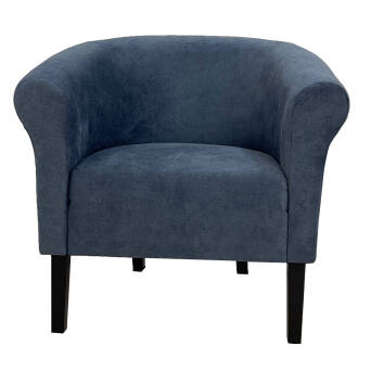 Fauteuil crapaud Monaco Zetta Blue
