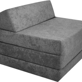 Matelas d'appoint 200x70x10cm avec appuie-tête