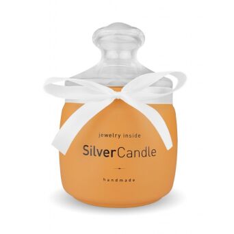 Bougie Creamy Caramel de SilverCandle : Un Arôme Sucré de Luxe