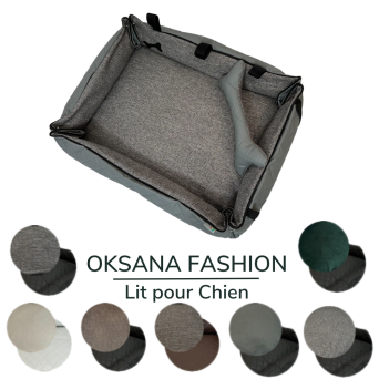 Lit pour Chien Oksana Fashion XL - Un Palais de Douceur pour Votre Grand Compagnon