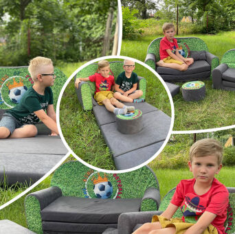 Sofa enfant convertibles Roi du foot