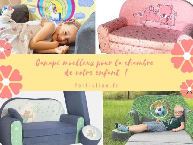 Pourquoi un canapé moelleux est-il une excellente option pour la chambre de votre enfant ?